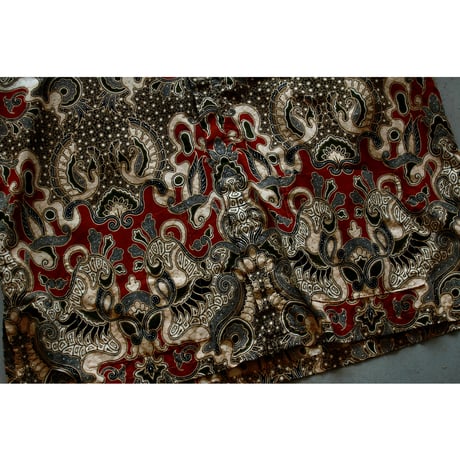 Vintage “Bangsawan” Flyfront Batik Shirt