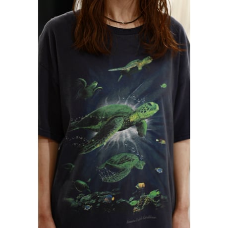 Sea Turtles Print Tshirt