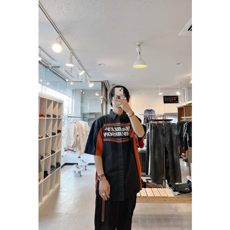 “Harley-Davidson” Embroidery Logo Shirt