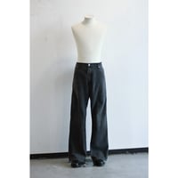 “Levi's 517” Damaged Black Boot Cut Jeans