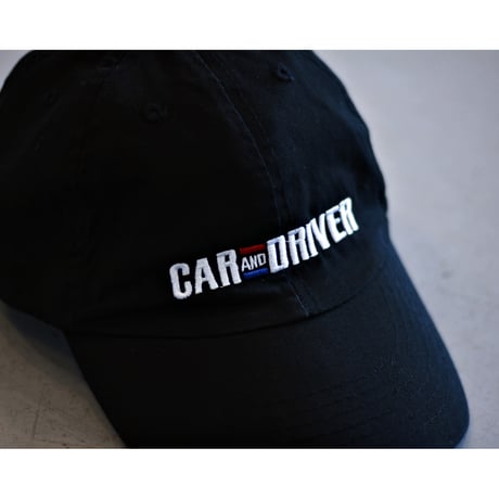 “CAR AND DRIVER” Embroidered Logo Cap