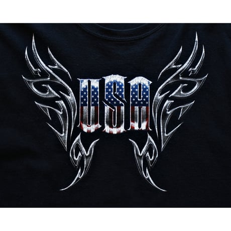2000s USA Graphic No Sleeve Tshirt
