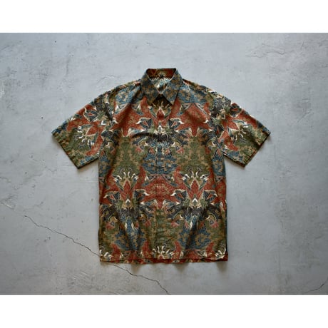 Vintage Flyfront Batik Shirt