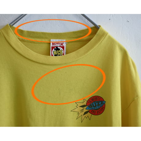 【 Special 】1990s “TOY STORY” BUZZ LIGHTYEAR ©︎ The Walt Disney Co. Print Tshirt / Made in USA