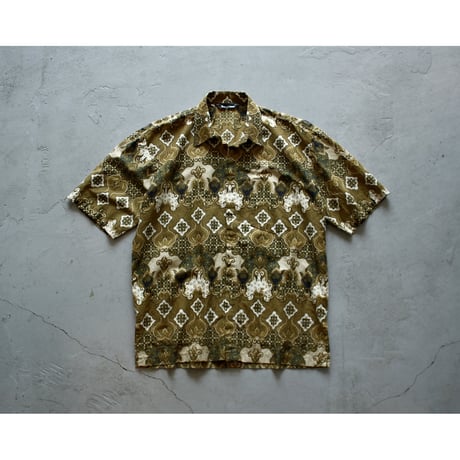 Vintage “Bangsawan” Flyfront Batik Shirt