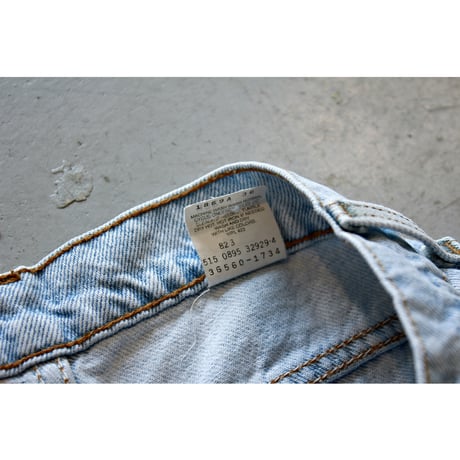 1990s “Levi's 560” Loose Fit Denim Shorts / Made in USA