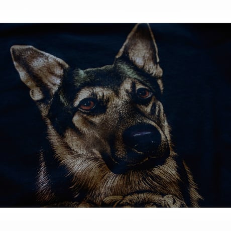 1990s Vintage Zipit German Shepherd Dog Graphic Tshirt