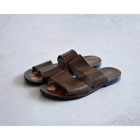 “Aldo” Double Strap Leather Sandals