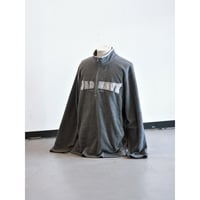 2000s “Old Navy” Silver Logo Halfzip Fleece Jacket