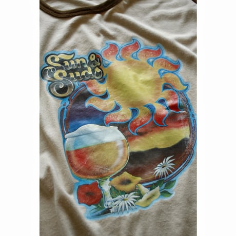1970s Vintage Sun&Suds Print Tank Top