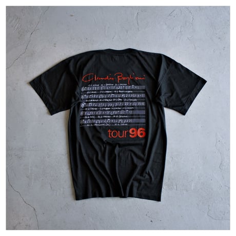 (Deadstock) “Claudio Baglioni” 1996 Vintage Tour Tshirt