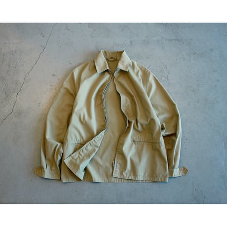 1980s Vintage Beige Drizzler Jacket