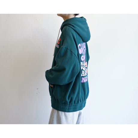 Pop Font Modern Zipup Hoodie
