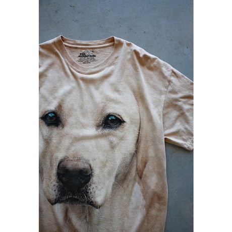 “The Mountain” Yellow Labrador Face Tshirt