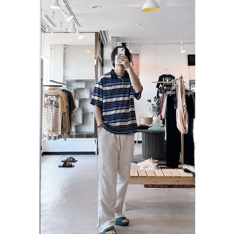 1980s〜 Multicolor Stripe Polo Shirt