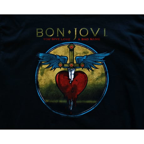 “Bon Jovi” You Give Love A Bad Name Rock Tshirt
