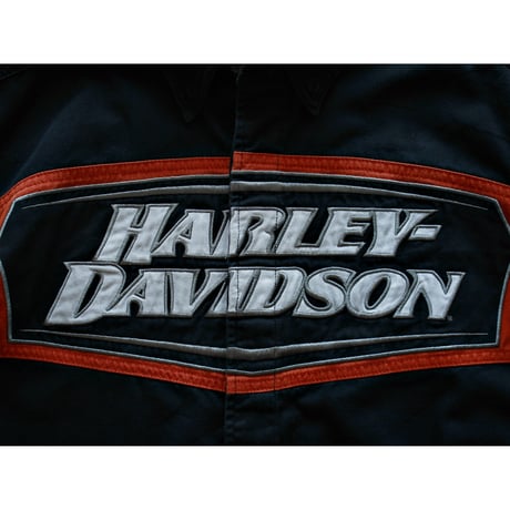 “Harley-Davidson” Embroidery Logo Shirt