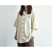 Vintage “Reyn Spooner” Embroidery Resort Silk Opencollar Shirt