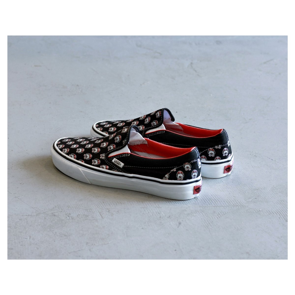 vans 光らせろ スリッポン 珍カラー ツートン ビンテージスリッポン