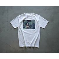 1990s Vintage Unknown Girl Photo Print Tshirt