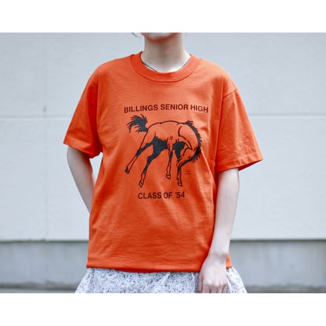 1990s Fruit Of The Loom Horse Print Tshirt / Made in USA