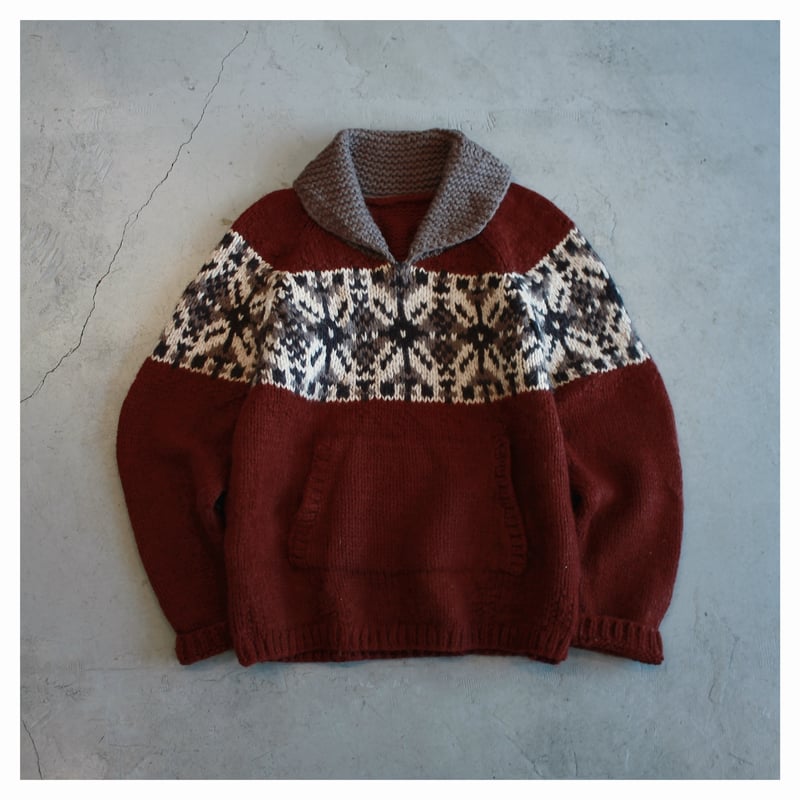 Vintage Cowichan Pullover Sweater | no.vel ONLINE