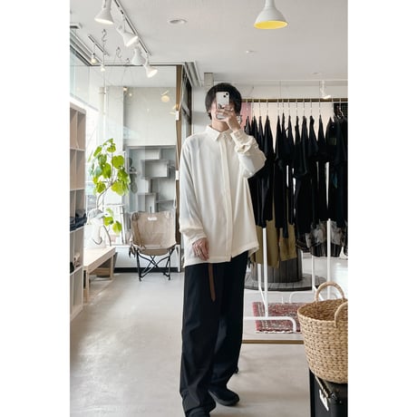 Vintage Flyfront Semi See-Through Shirt