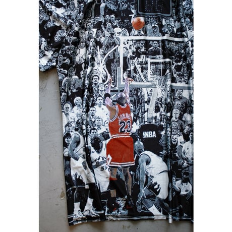 “Michael Jordan” 1998 NBA Final Game The Last Shot Allover Print Jersey Tshirt