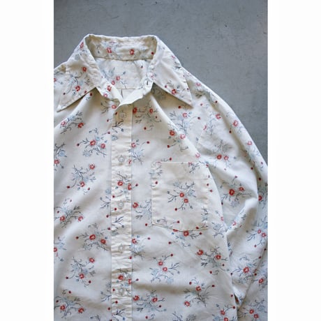 1970s Vintage Ditsy Print Shirt
