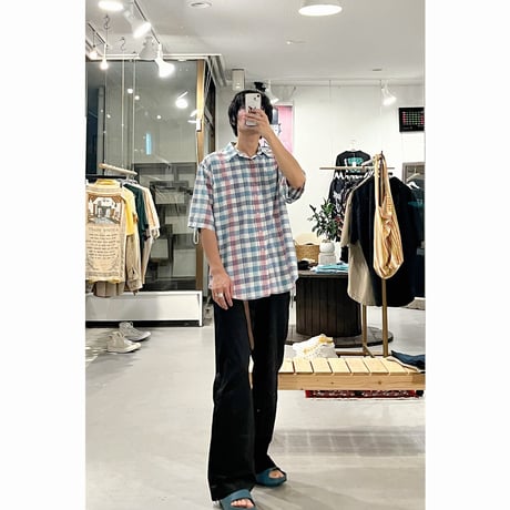 1990s “Christian Dior” Plaid Shirt / Made in USA