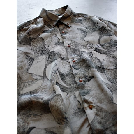 〜1990s Vintage Art Shiny Shirt