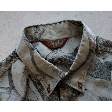 〜1990s Vintage Art Shiny Shirt
