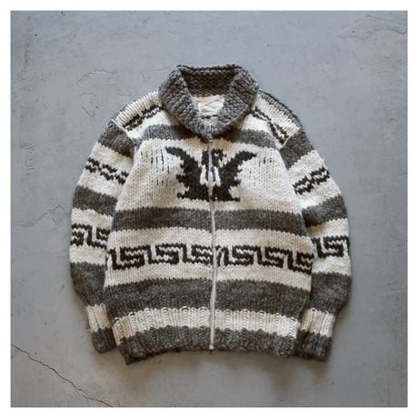1990s Hand Knit Cowichan Sweater