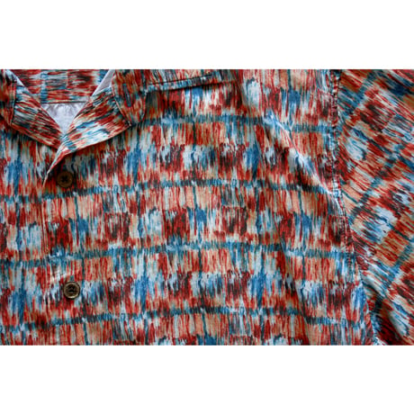2000s Rayon Blend Art Shirt Shirt