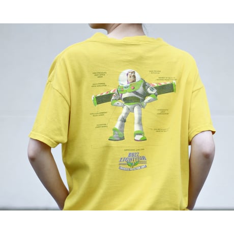 【 Special 】1990s “TOY STORY” BUZZ LIGHTYEAR ©︎ The Walt Disney Co. Print Tshirt / Made in USA