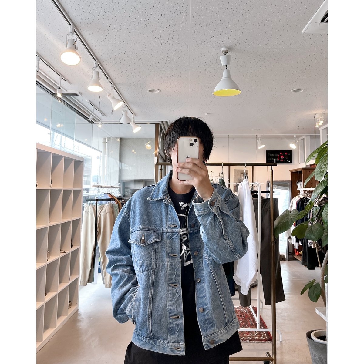 00s japanese label coated denim デニム y2k 00s japanese label coated denim デニム y2k