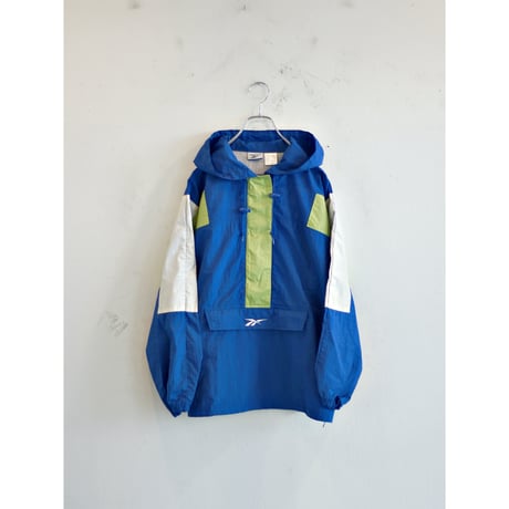 1990s Vintage “Reebok” Nylon Pullover Windbreaker