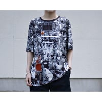“Michael Jordan” 1998 NBA Final Game The Last Shot Allover Print Jersey Tshirt