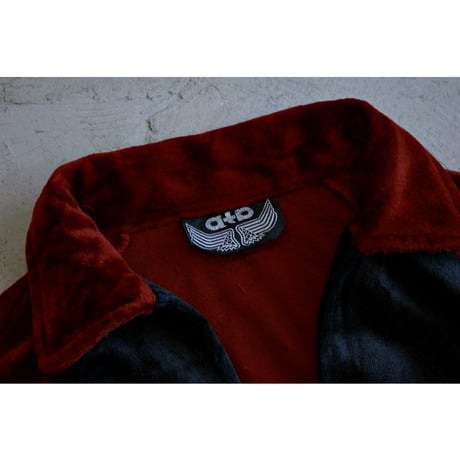 Vintage Lined Velvet Pullover Tops