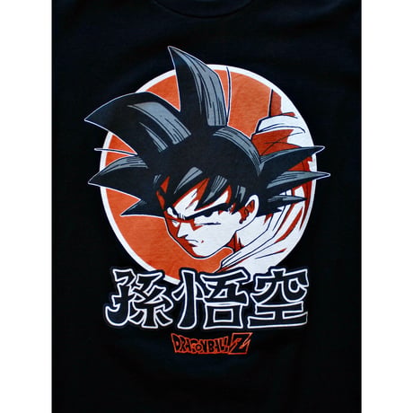 2000s “DRAGONBALL Z” 孫悟空 US Official Print Tshirt