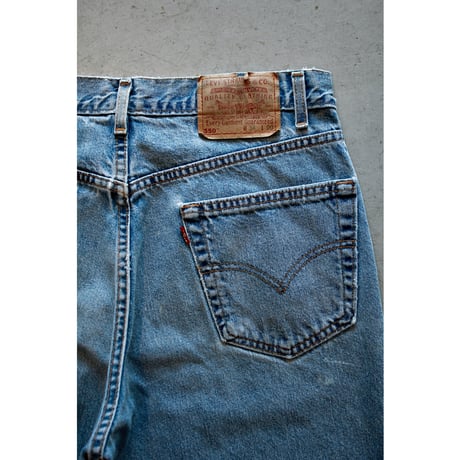 1990s “Levi's 550” Relaxed Fit Denim Shorts / Made in USA