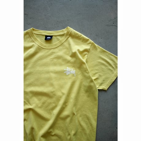 “STUSSY” Basic Logo Print Tshirt / Made in Mexico