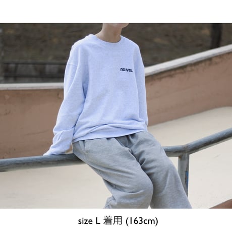 【受注生産】no.vel 10th Anniversary Original Logo Sweatshirt