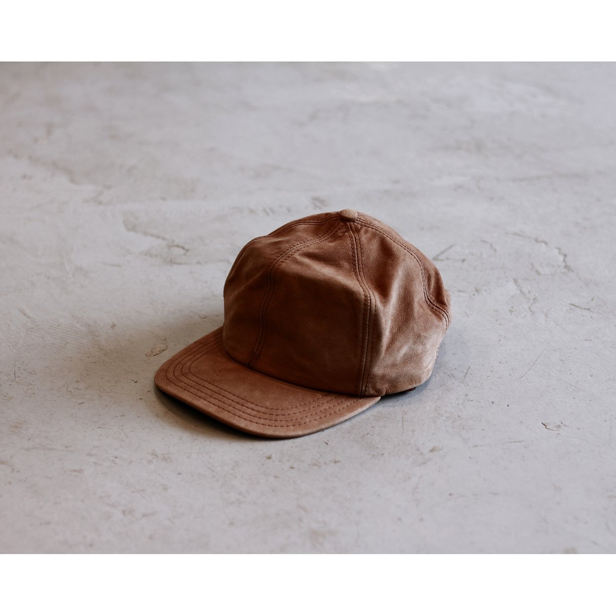 Vintage Leather Cap Made in USA