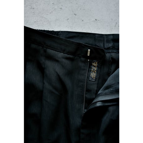 Vintage Black Thai Silk Slacks
