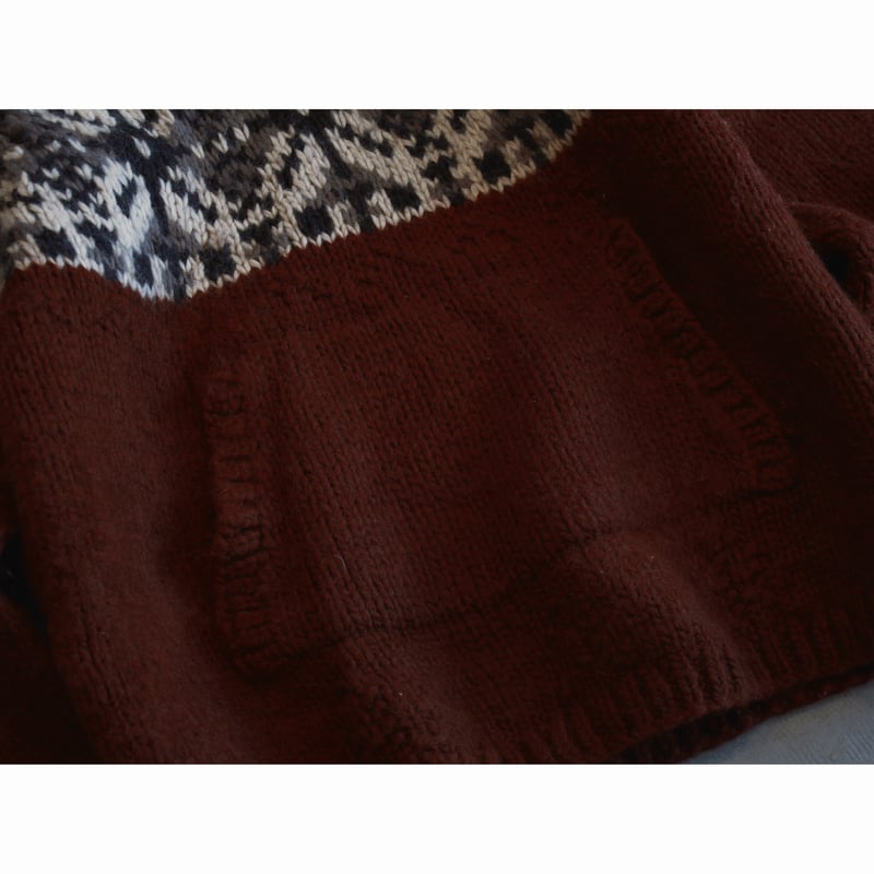 Vintage Cowichan Pullover Sweater | no.vel ONLINE