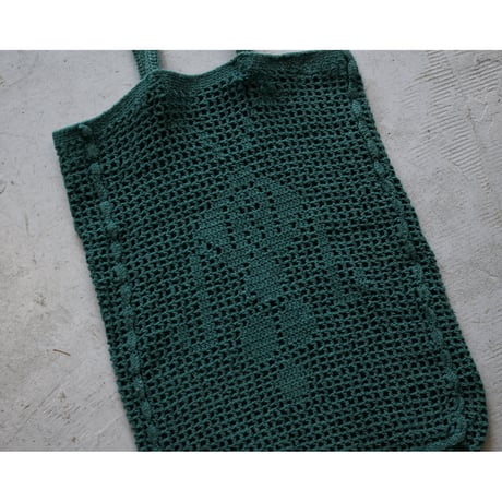 Vintage Crochet Tote Summer Bag