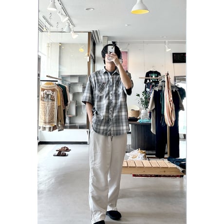 “ORVIS” Monotone Plaid Active Shirt
