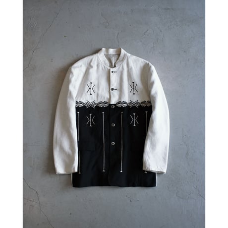 Ethnic Embroidered Switching EU Vintage Jacket