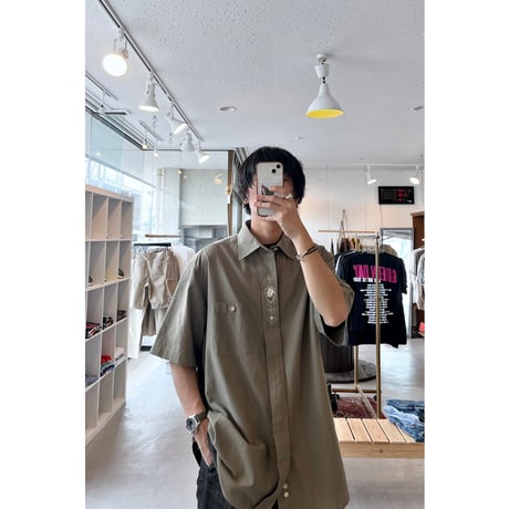 EU Vintage Embroidered Flyfront Tyrol Shirt